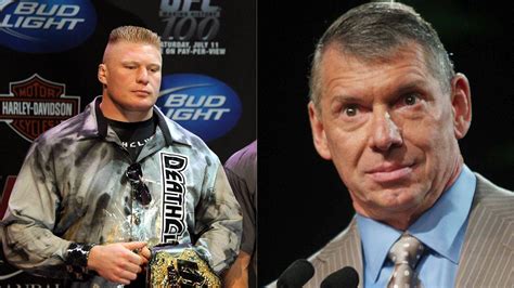 vince mcmahon and brock lesnar|did brock lesnar get arrested.